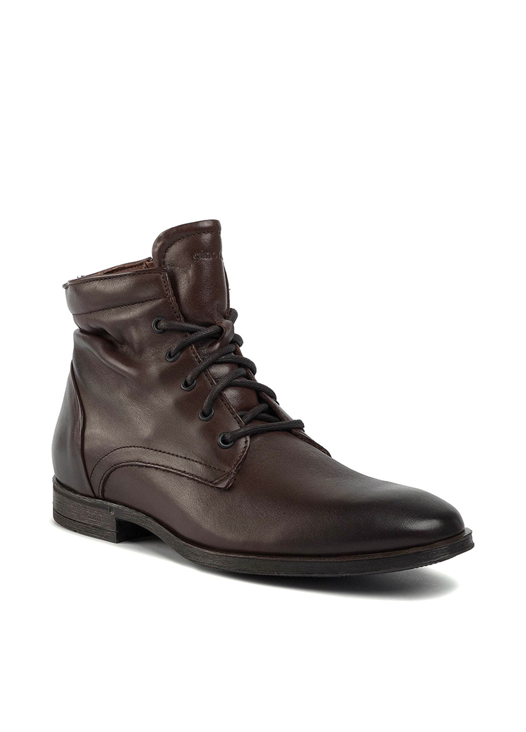 Темно-коричневые осенние черевики gino rossi mb-jeremy-02 Gino Rossi