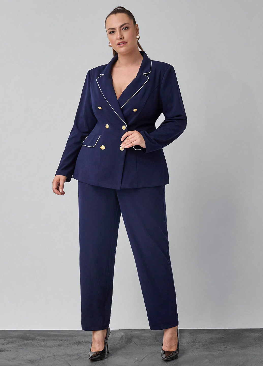 Костюм (жакет, брюки) SHEIN (338193898)