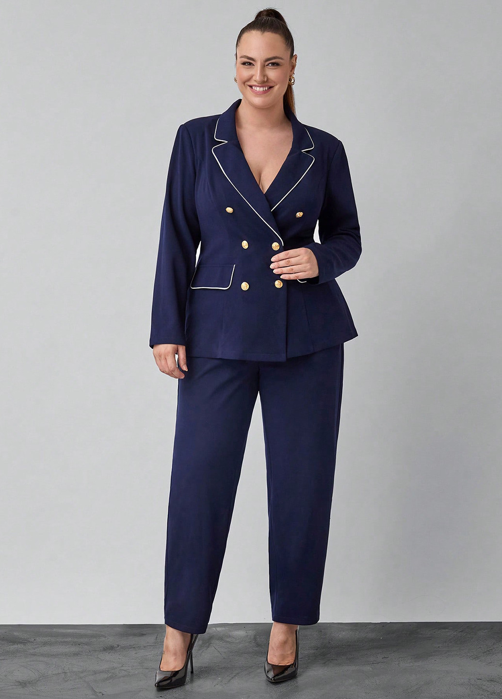 Костюм (жакет, брюки) SHEIN (338193898)