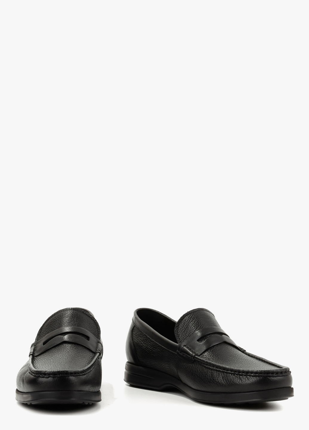 Черные мокасины Le'BERDES