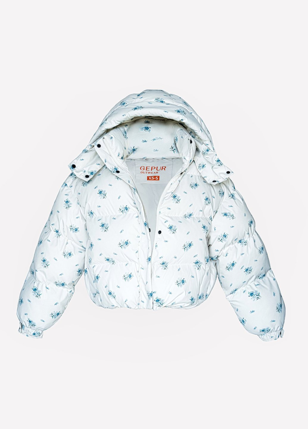 Молочная демисезонная куртка Gepur