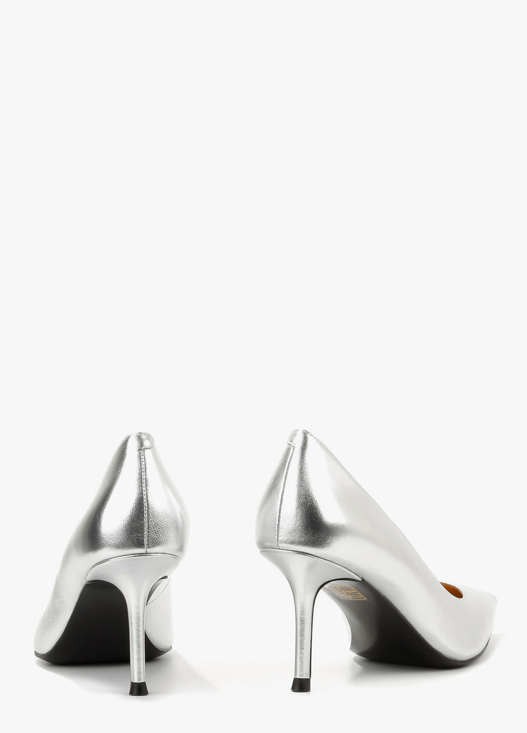 Le'BERDES Туфлі туфлі-човники срібний з натуральна шкіра, україна — демісезон (322646259)