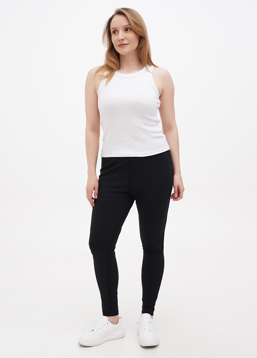 Черные демисезонные леггинсы Boohoo