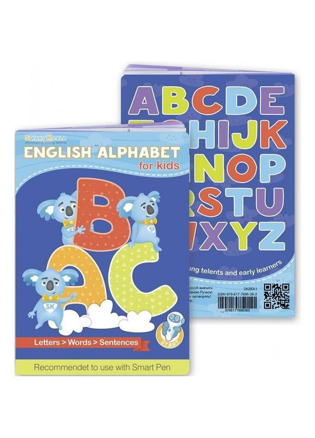 Интерактивная игрушка Книга Английский Алфавит (SKBEA1) Smart Koala (254080364)