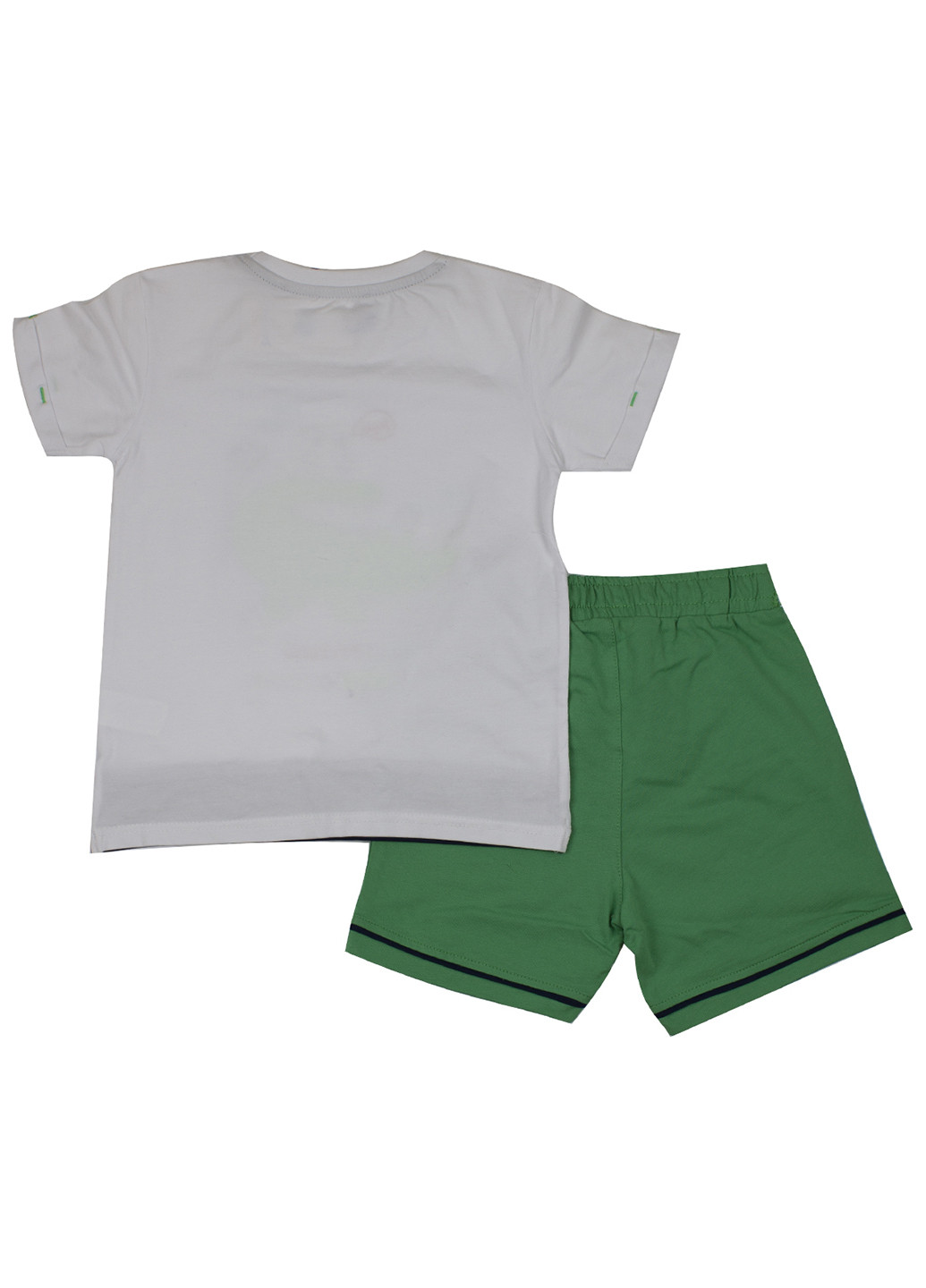 Светло-зеленый летний комплект (футболка, шорты) Mackays