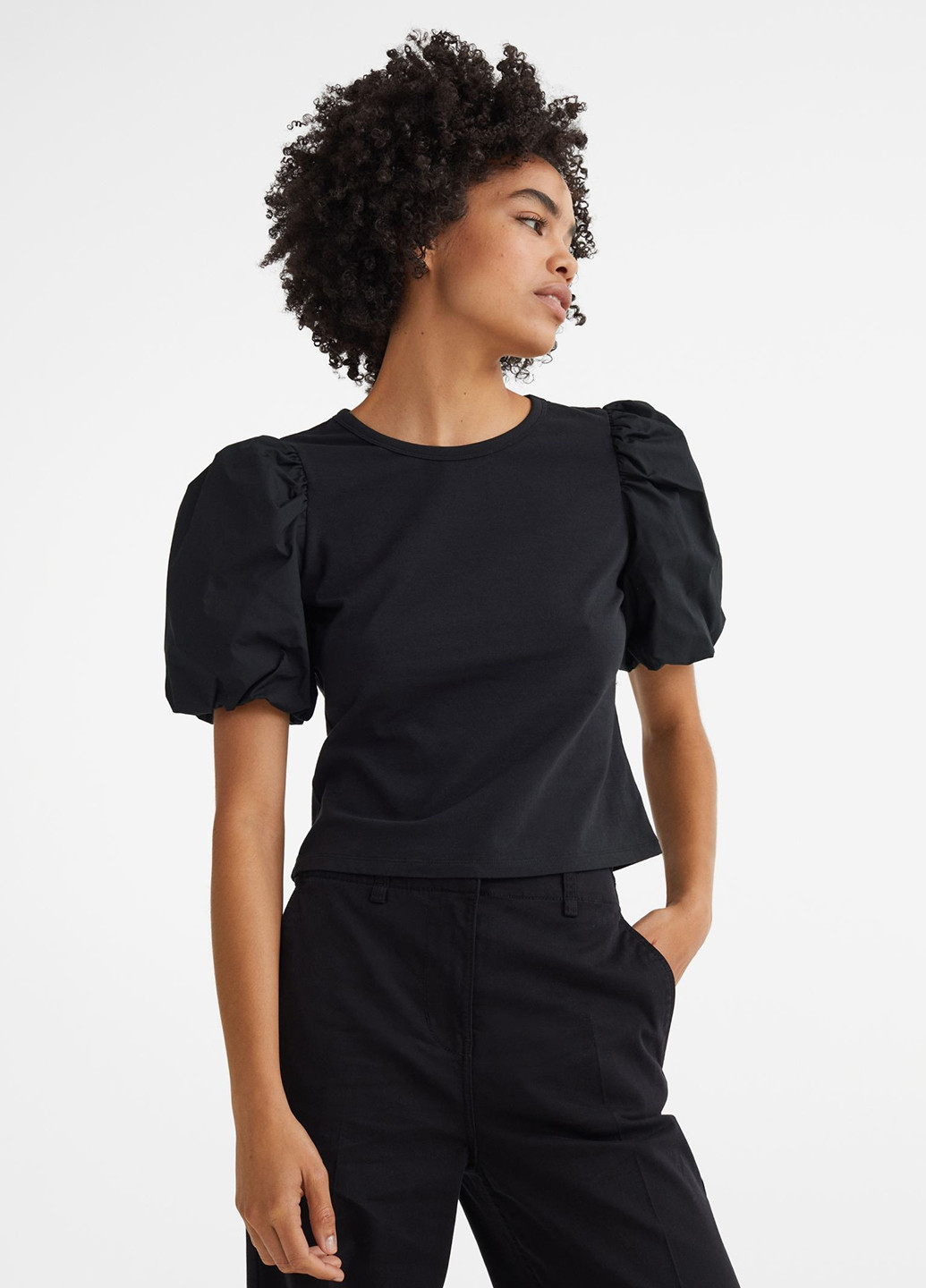 Чорна блуза H&M