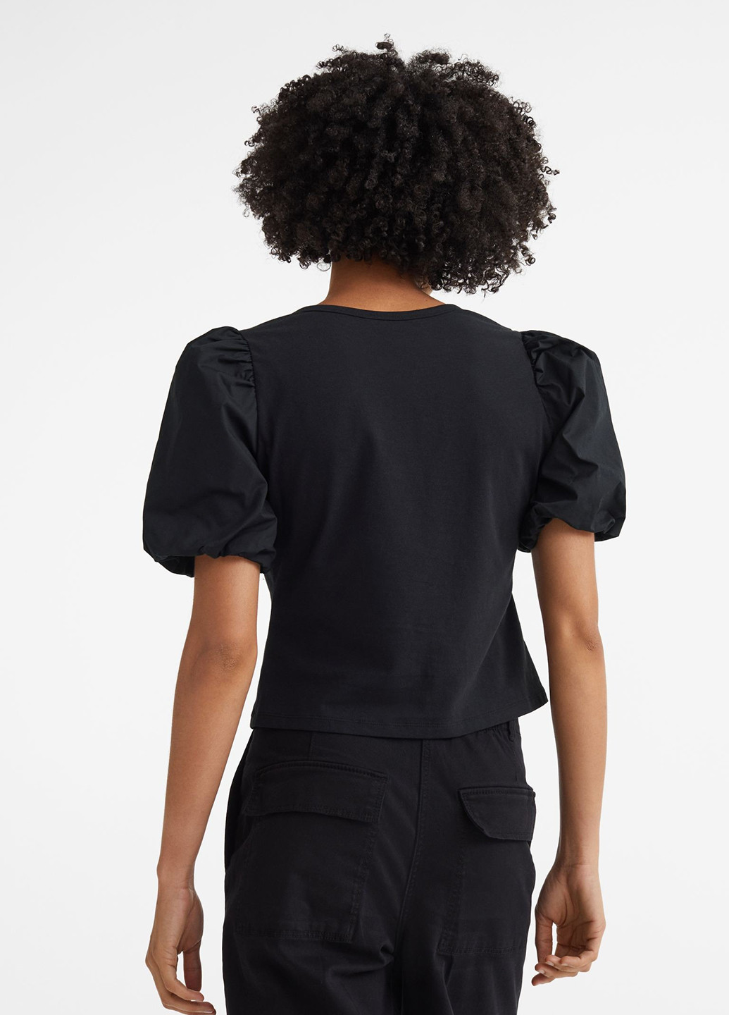 Чорна блуза H&M