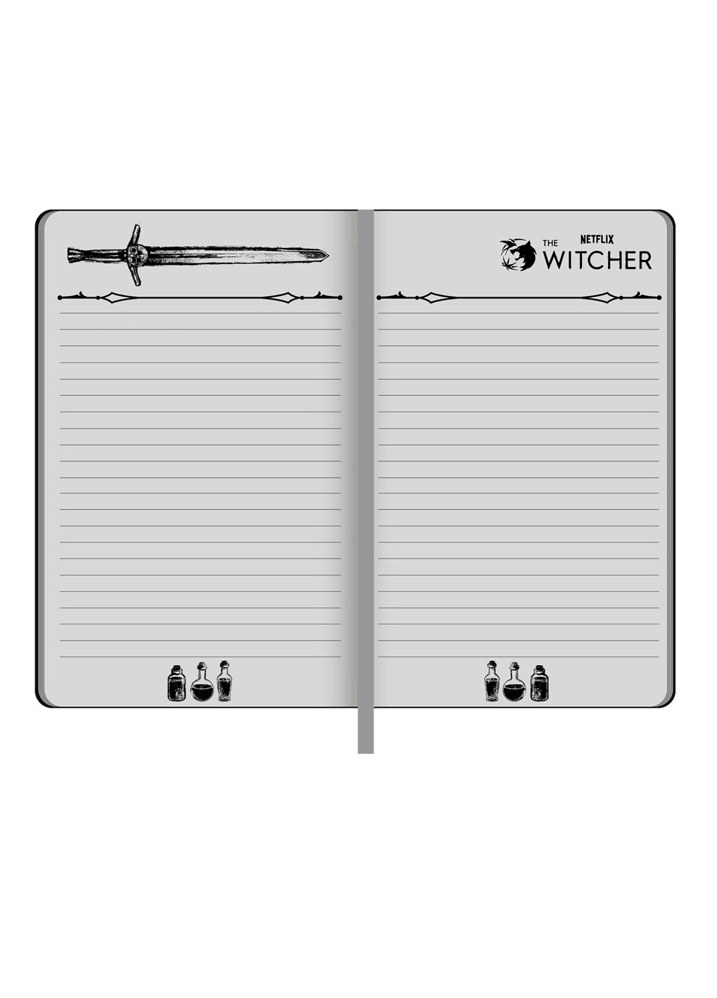 Блокнот Netflix The Witcher - Grimoire Of A Witcher Journal JINX (251973225)