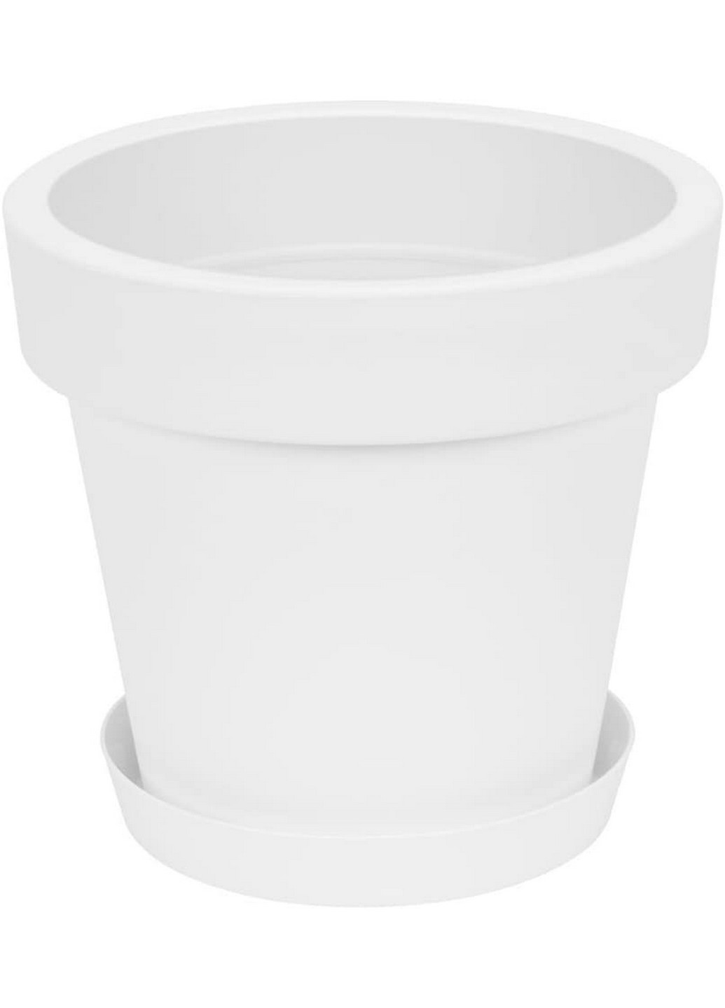 Горщик для квітів LOFLY Н-37см білий (70715-449) Prosperplast (222154902)