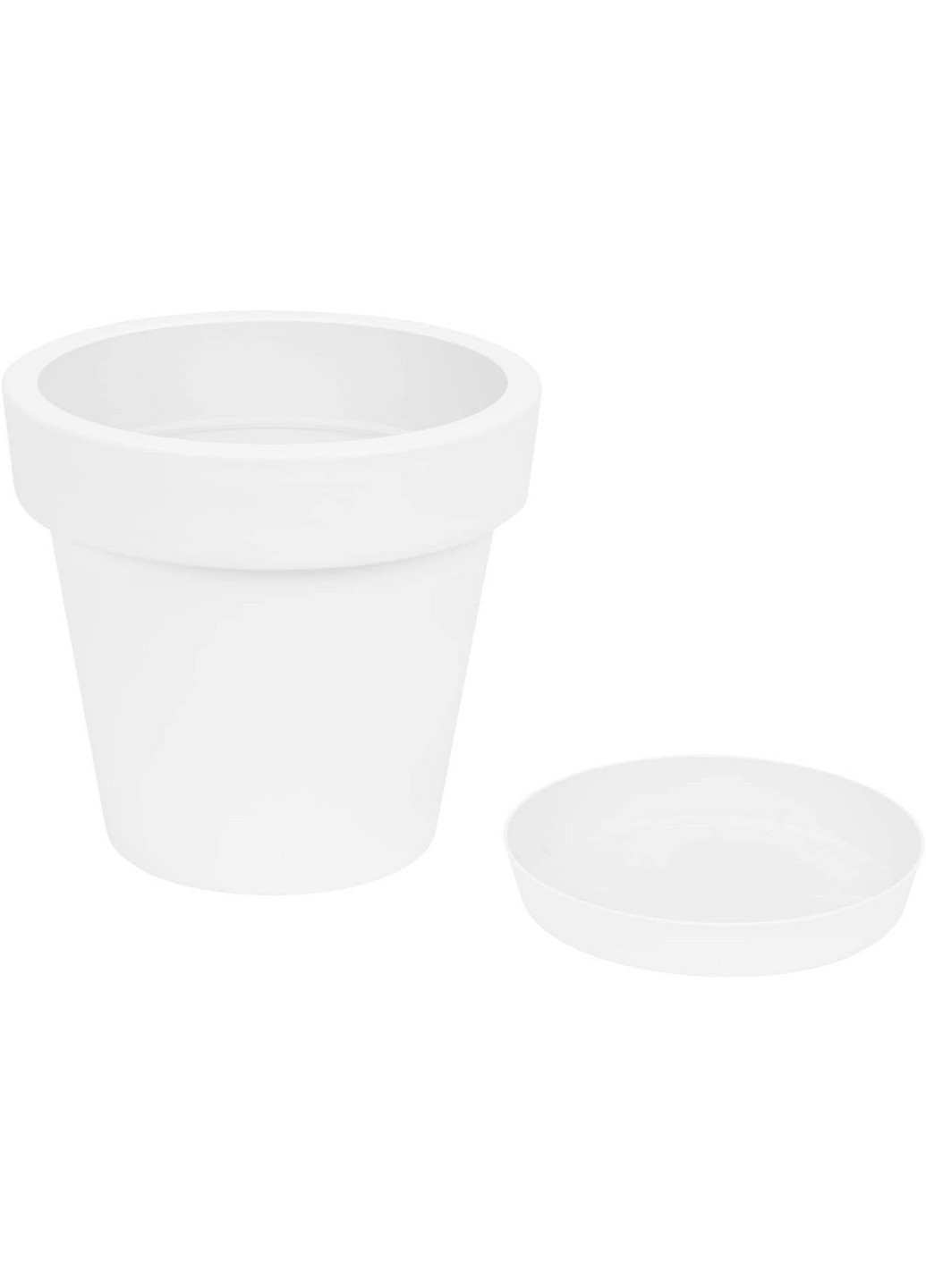 Горщик для квітів LOFLY Н-37см білий (70715-449) Prosperplast (222154902)