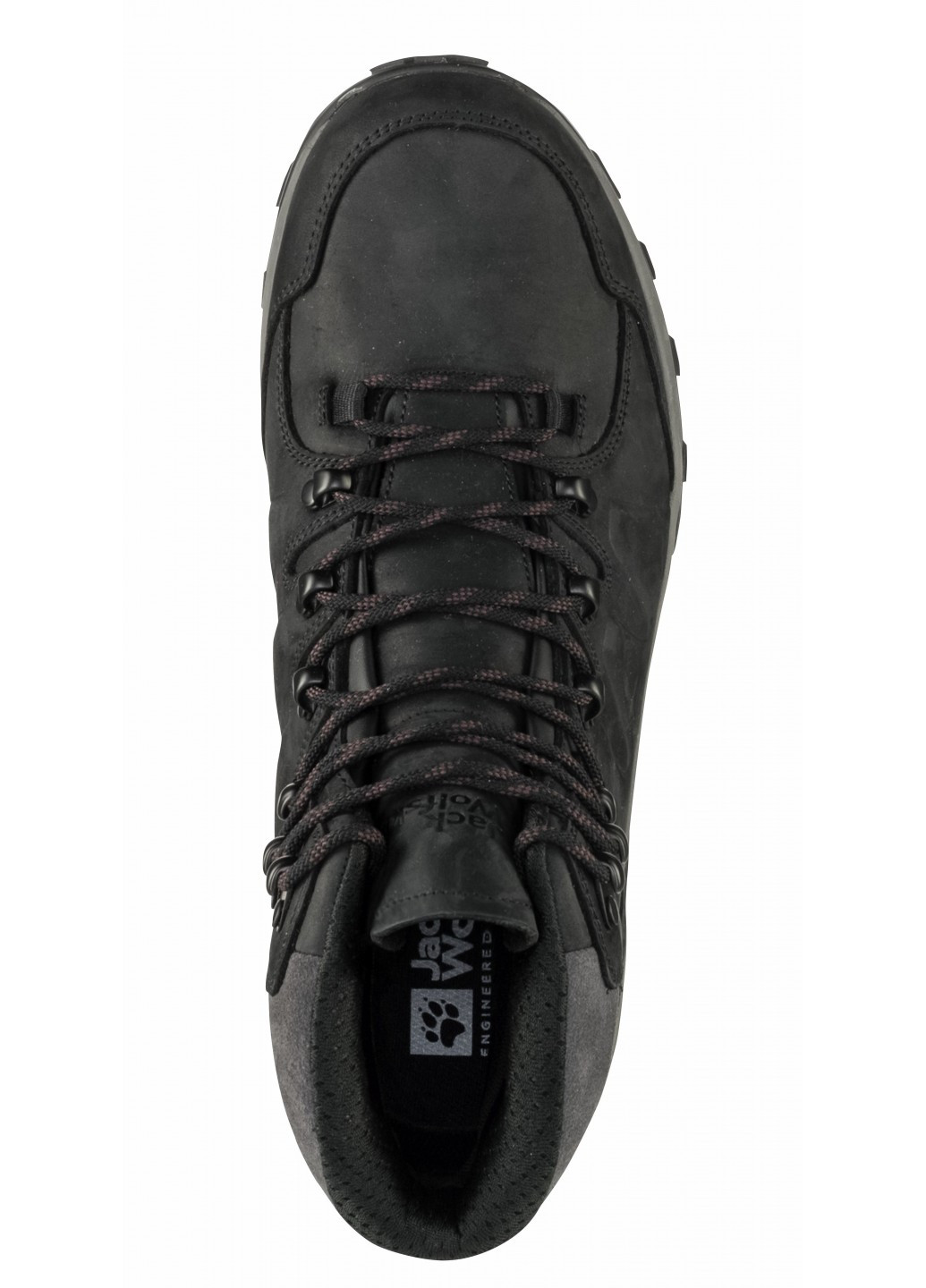 Темно-серые осенние ботинки хайкеры Jack Wolfskin