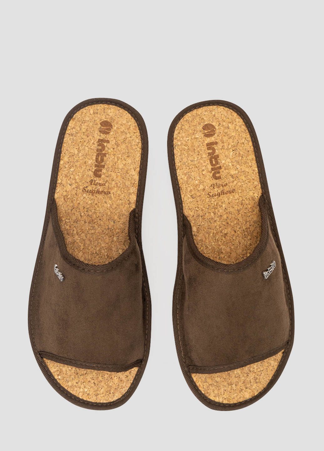 Коричневые тапочки Inblu