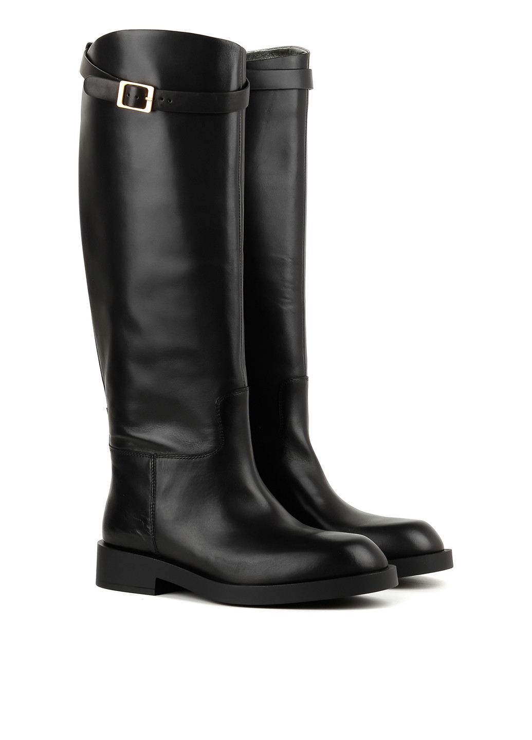 Осенние сапоги Le'BERDES с пряжкой