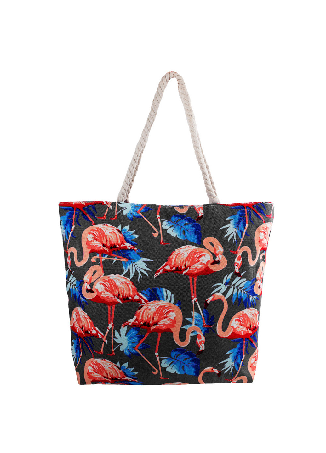 Жіноча пляжна тканинна сумка 42х36х10,5 см Valiria Fashion (252128801)