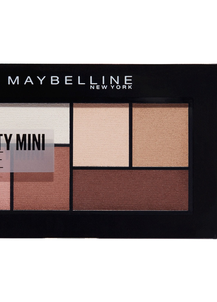 Палетка теней для век The City Mini Eyeshadow Palette Makeup Maybelline (248930528)