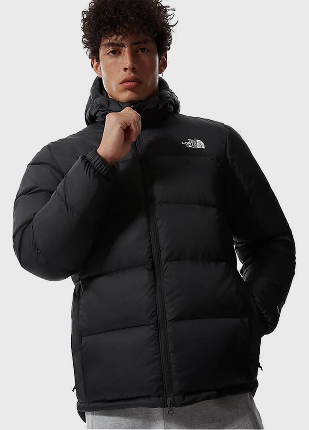 Чорний зимній Пуховик The North Face