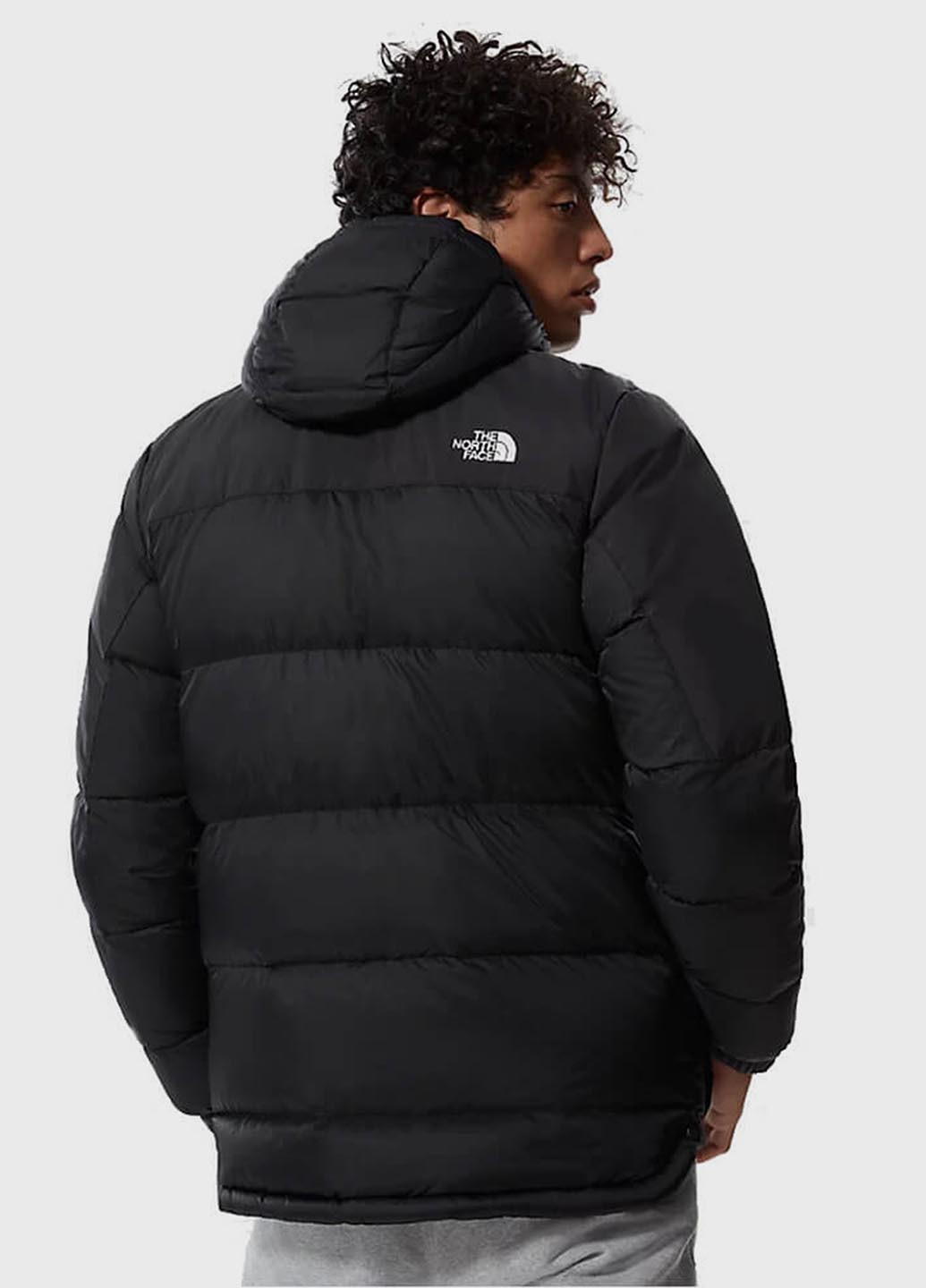 Чорний зимній Пуховик The North Face