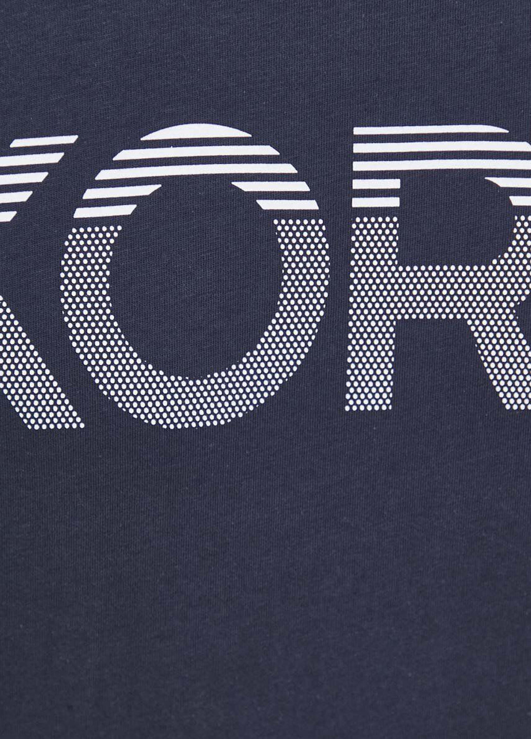 Темно-синяя футболка Michael Kors