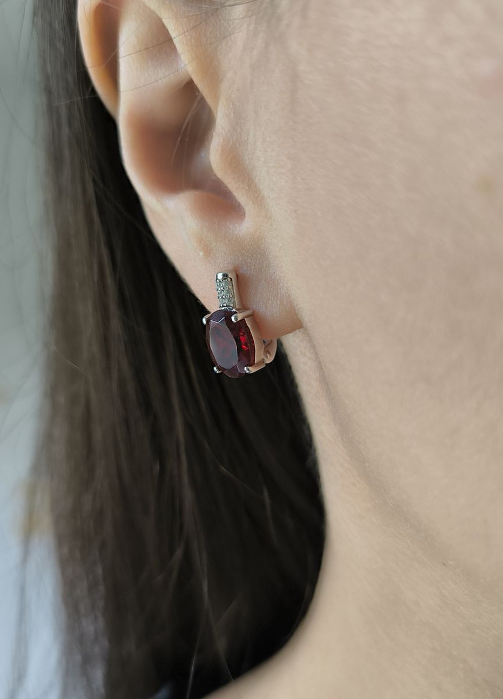 Серьги Silver Flame (354214482)