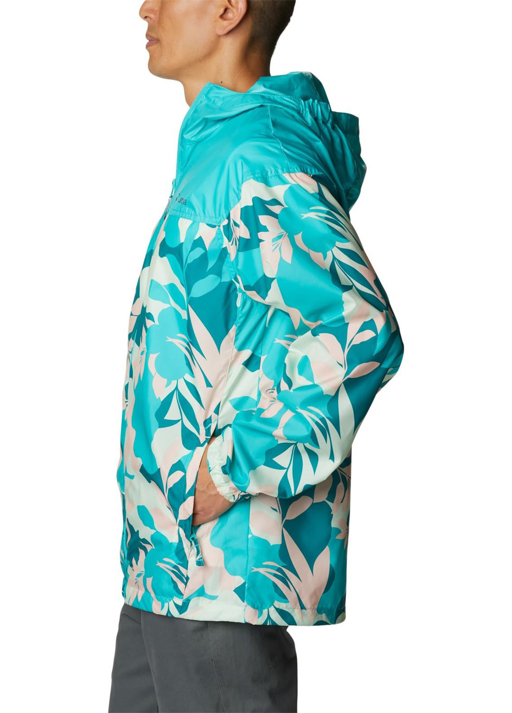 Бірюзова демісезонна вітровка Columbia