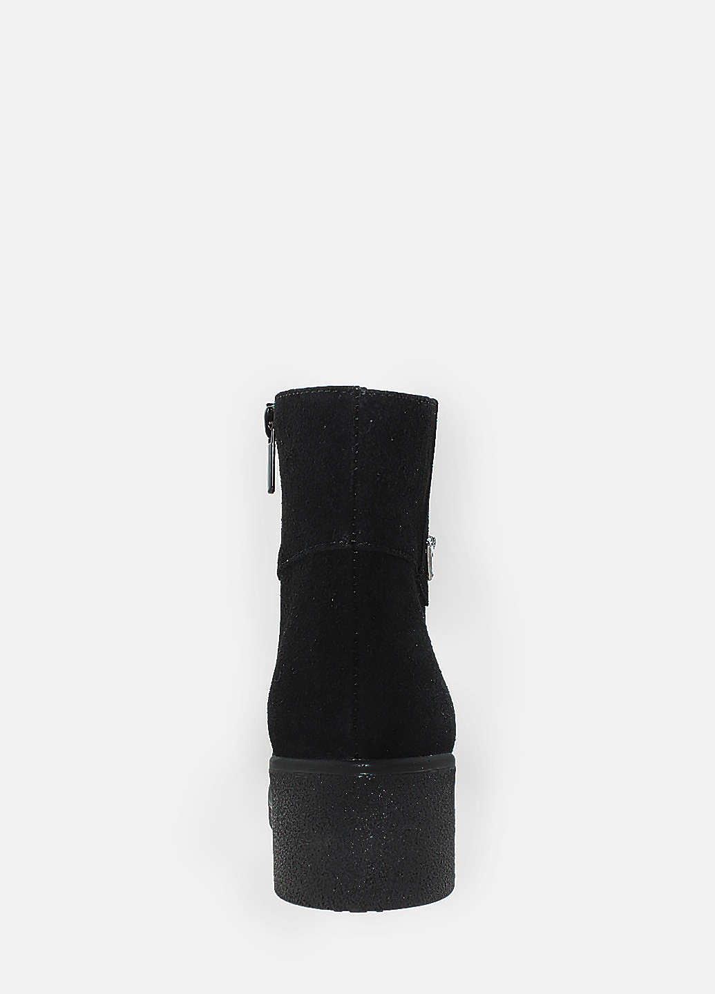 Осенние ботинки ra433-11 черный Alvista из натуральной замши