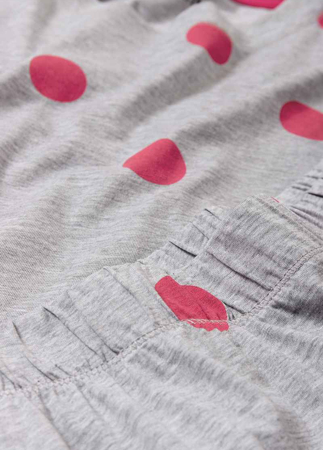 Светло-серая всесезон пижама (лонгслив, брюки) лонгслив + брюки C&A