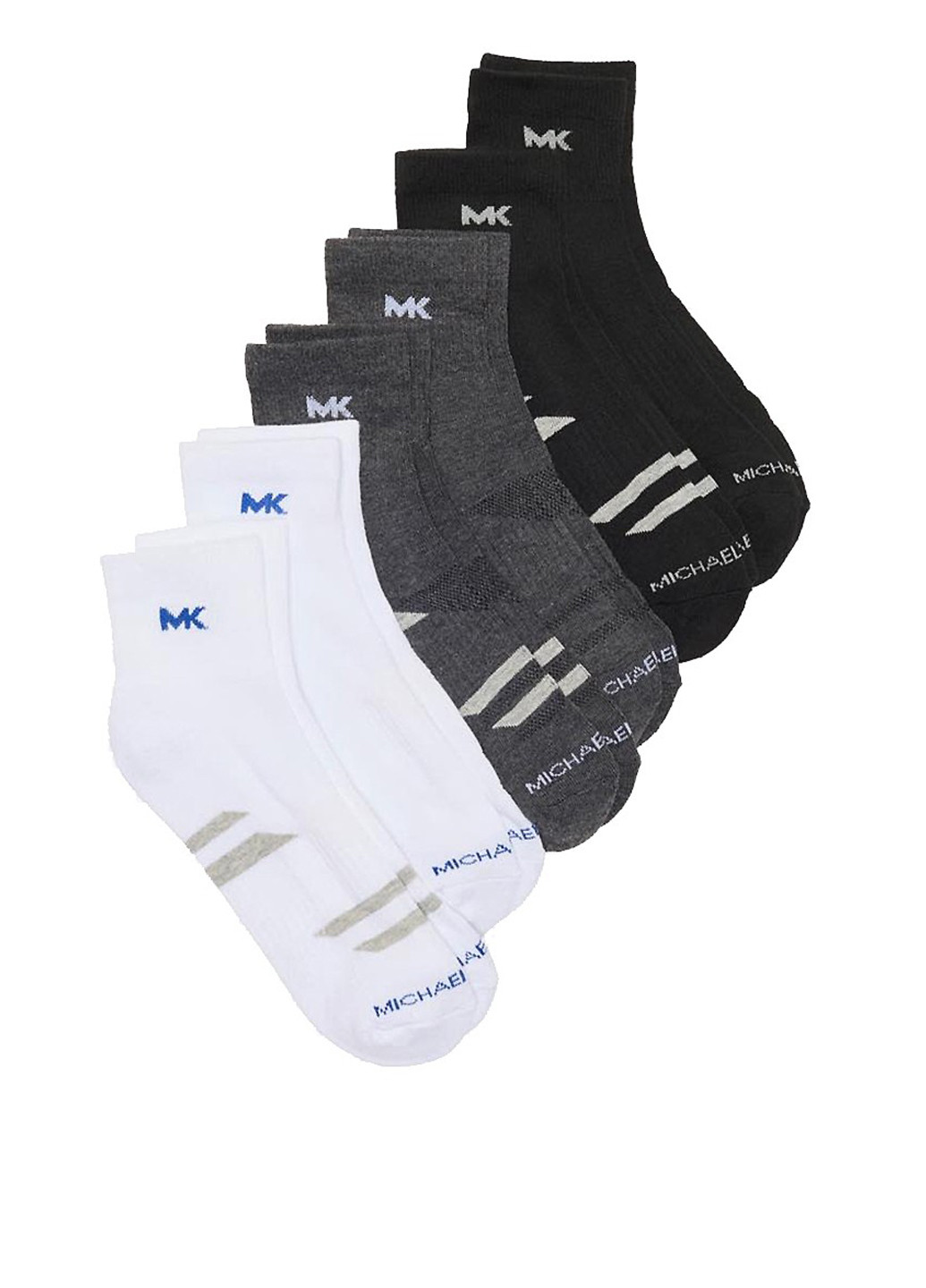 Комбинированные носки (6 пар) Michael Kors логотипы (362621975)