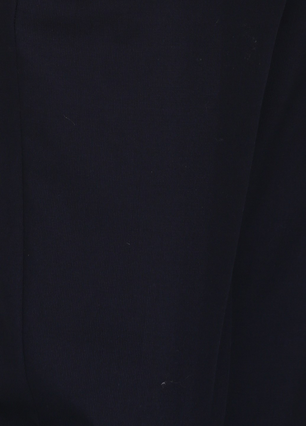 Темно-синие классические демисезонные со средней талией брюки No Brand