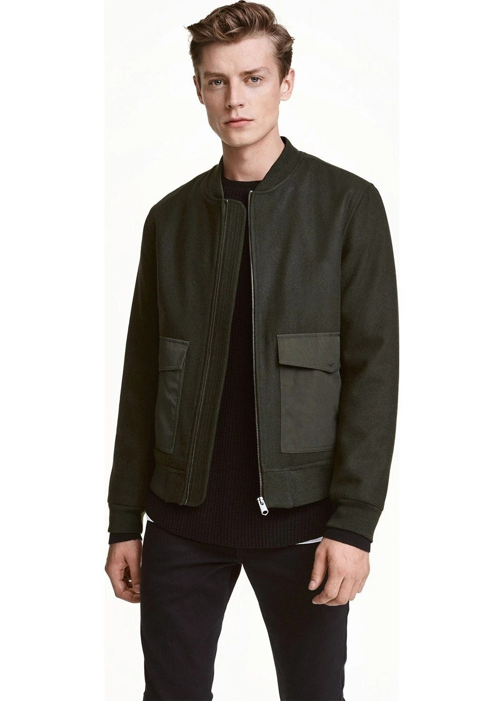 Бомбер H&M на молнии (362376813)