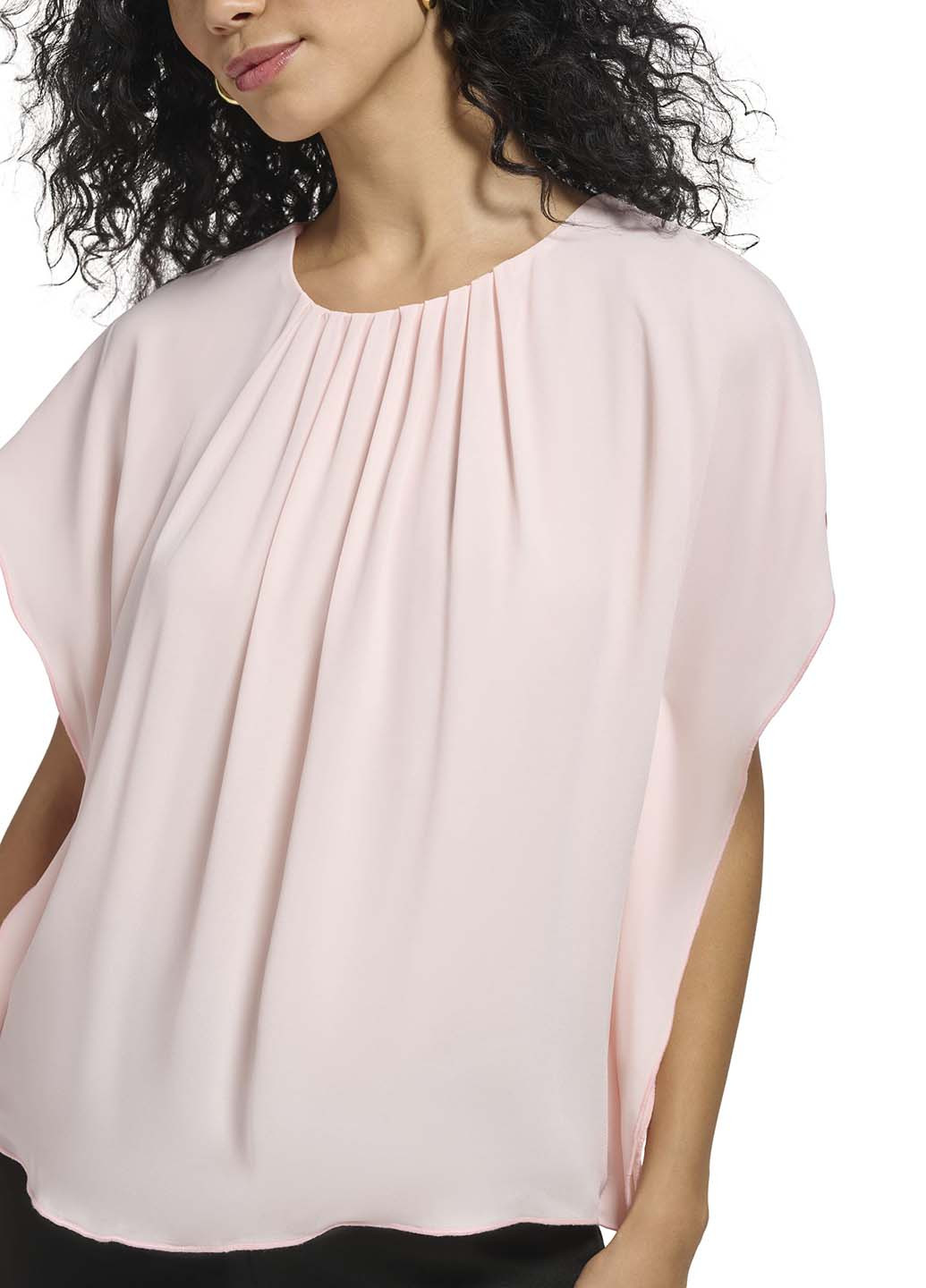 Світло-рожева блуза DKNY