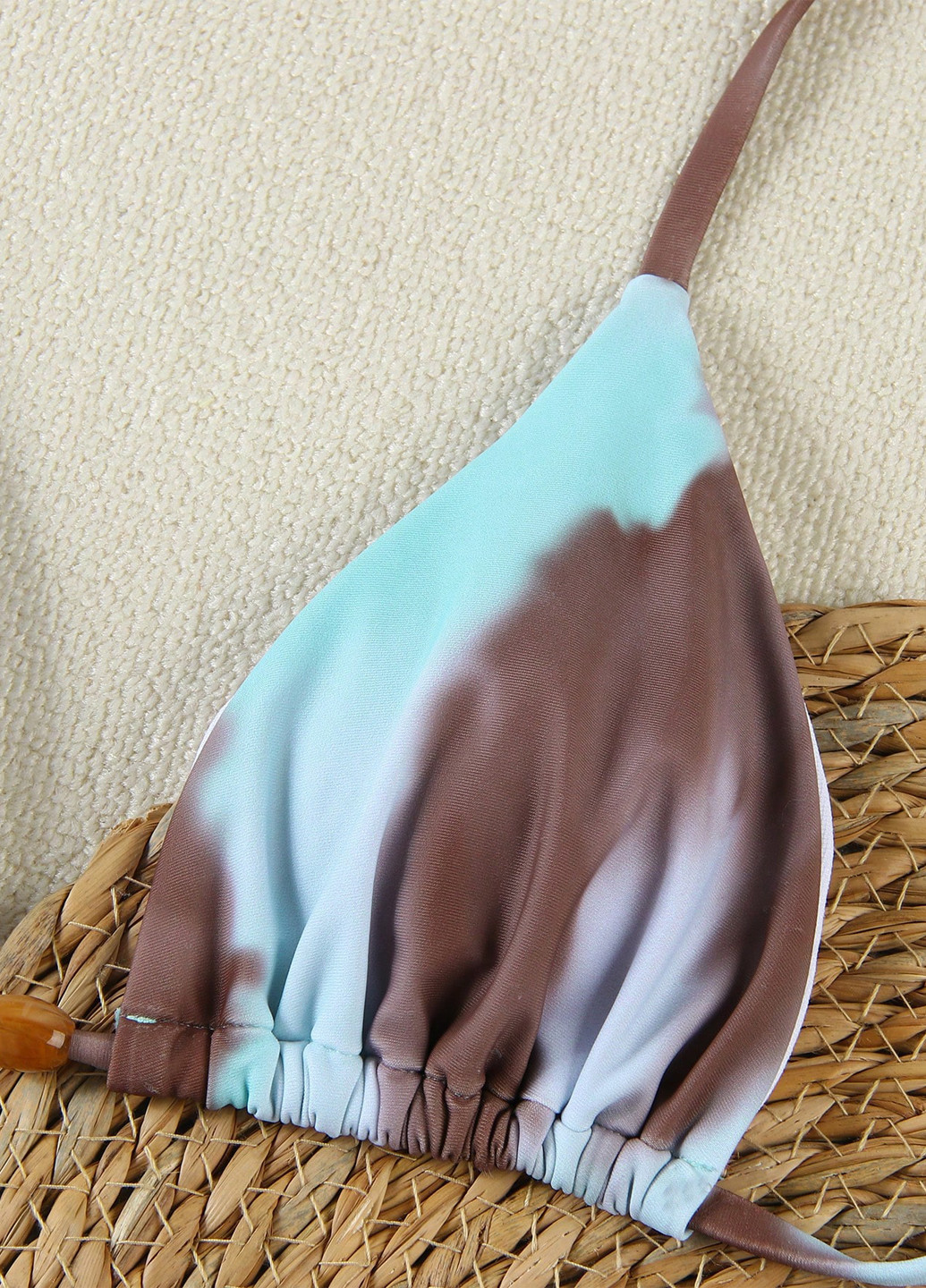 Комбинированный летний купальник (лиф, трусики, юбка) бикини, раздельный SHEIN