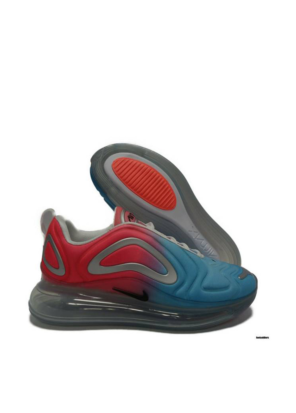 Цветные демисезонные кроссовки Nike W AIR MAX 720