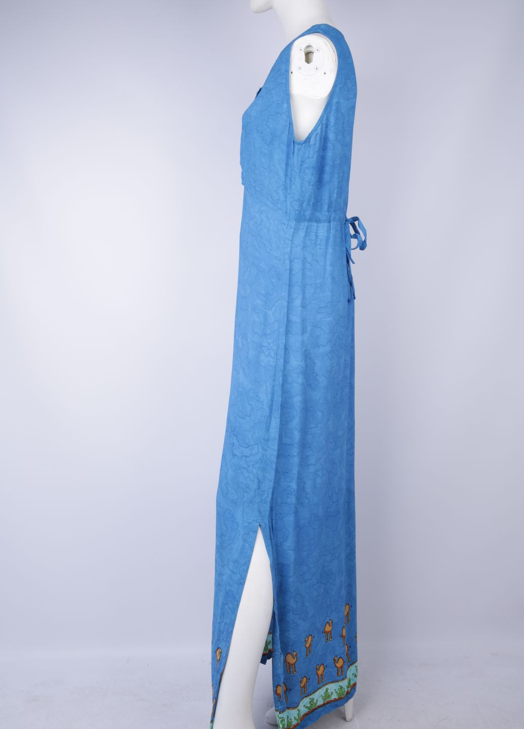 Светло-синее кэжуал платье Asos с рисунком