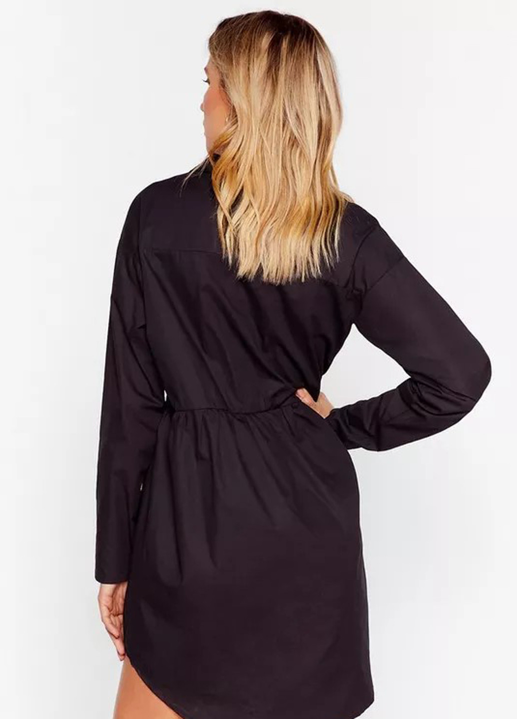 Черное кэжуал платье а-силуэт Nasty Gal однотонное