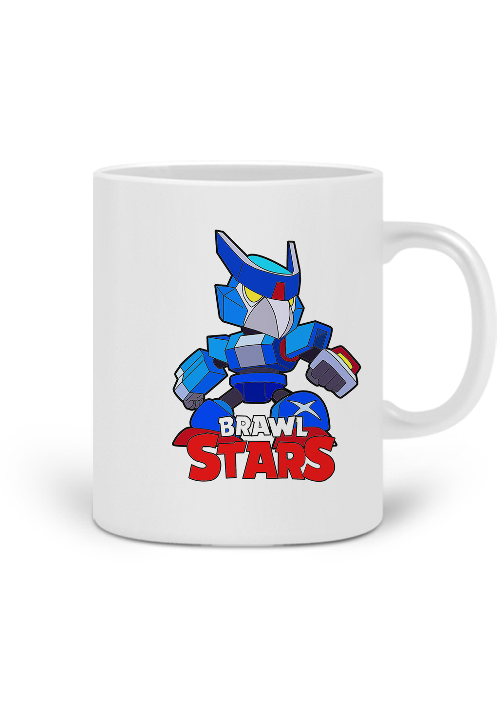Кружка Ворон Меха Бравл Старс (Crow Mech Brawl Stars) 330 мл горнятко керамічне (20259-1008) MobiPrint (219778113)
