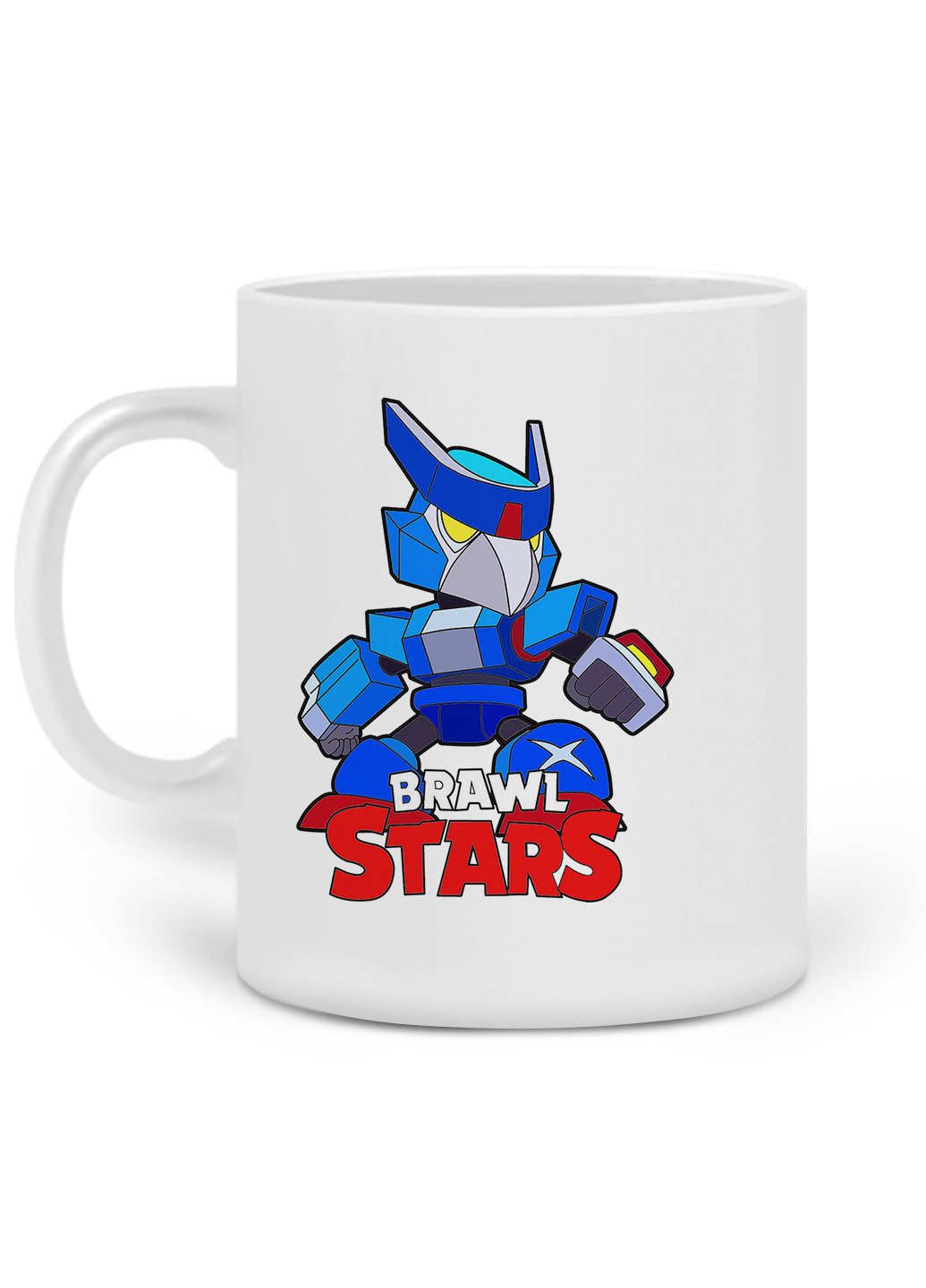 Кружка Ворон Меха Бравл Старс (Crow Mech Brawl Stars) 330 мл горнятко керамічне (20259-1008) MobiPrint (219778113)