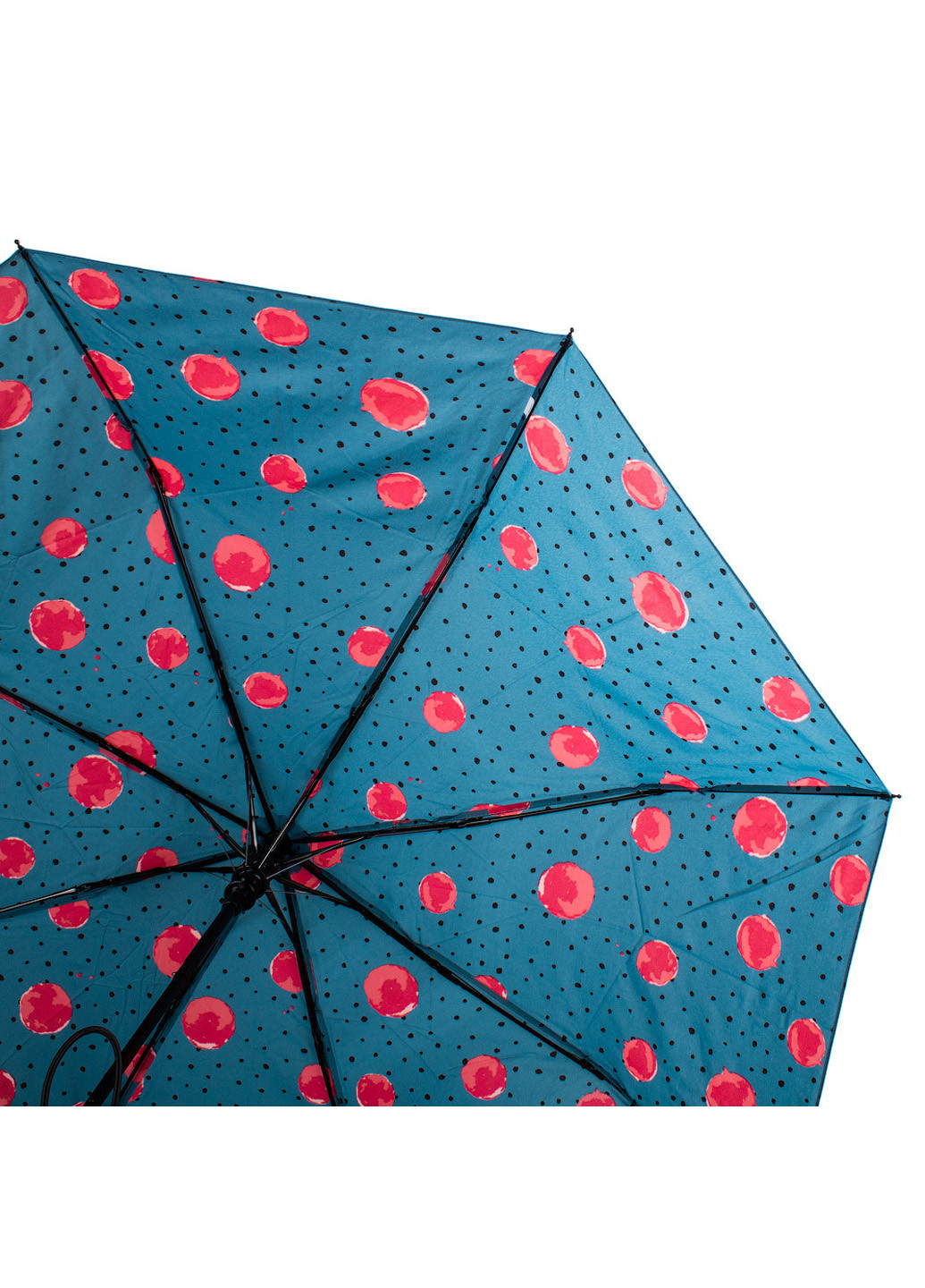 Жіночий складаний парасолька напівавтомат 95 см Happy Rain (194321484)