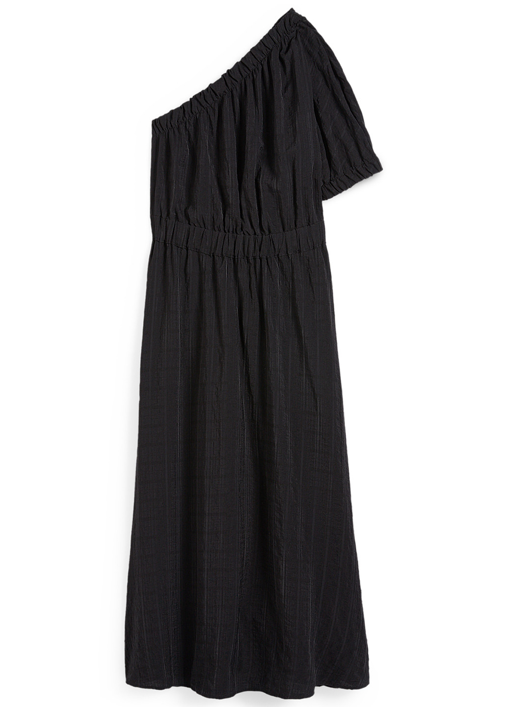 Черное кэжуал платье а-силуэт C&A однотонное