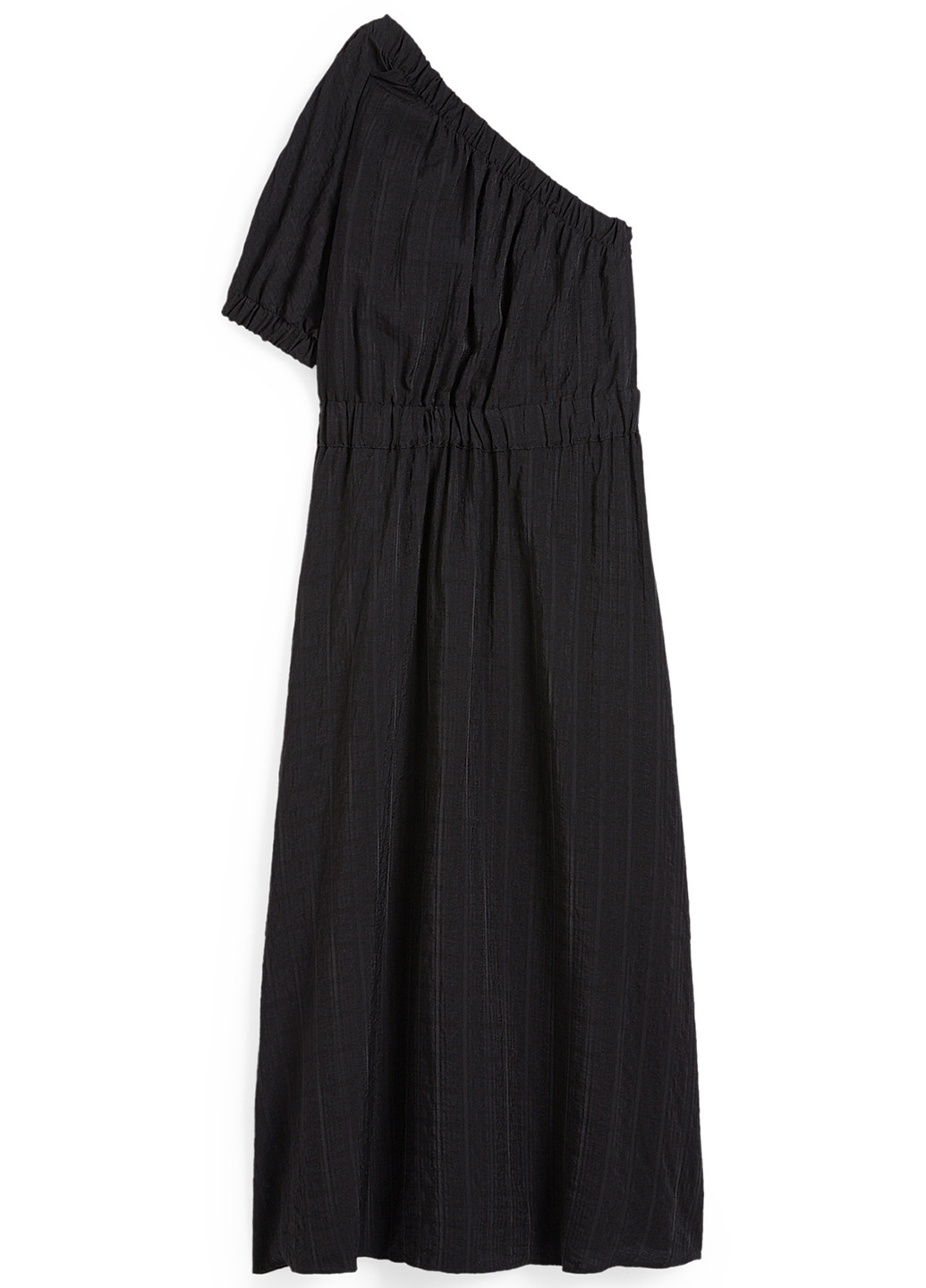 Черное кэжуал платье а-силуэт C&A однотонное