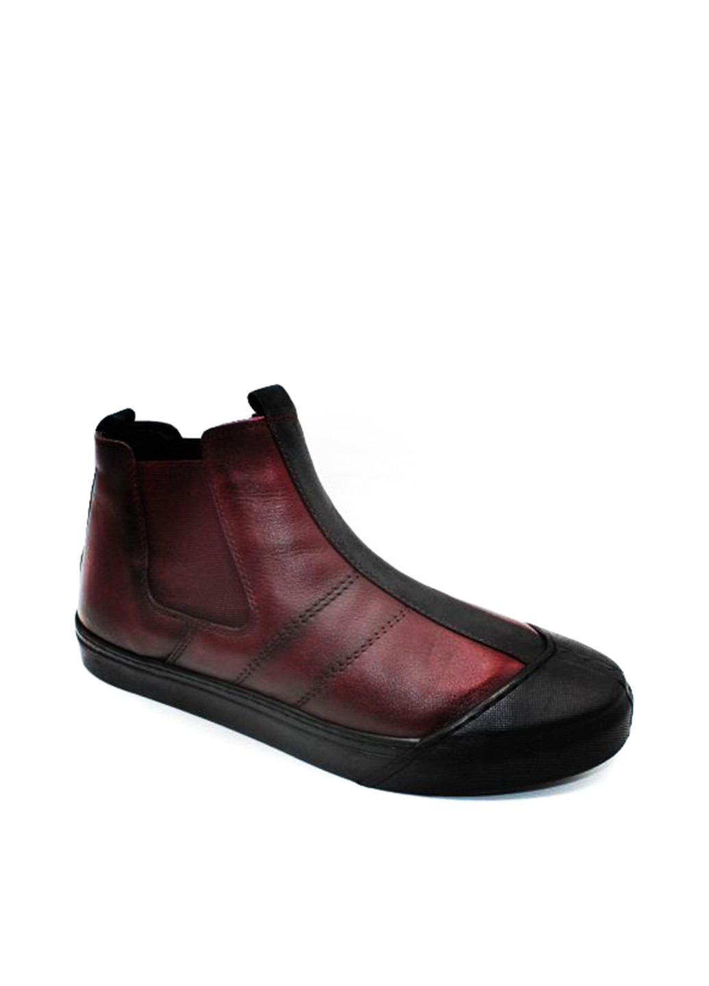 Бордовые осенние ботинки Luciano Bellini