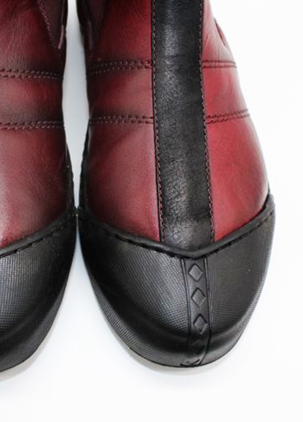 Бордовые осенние ботинки Luciano Bellini