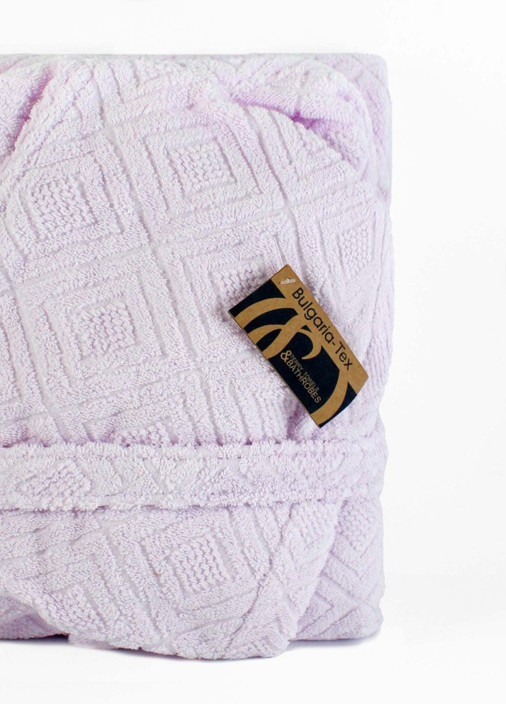 Халат махровый Berlin, светло-лиловый, размер M (3800980994101) Bulgaria-Tex плотность - 420 гр/м2 (251459970)
