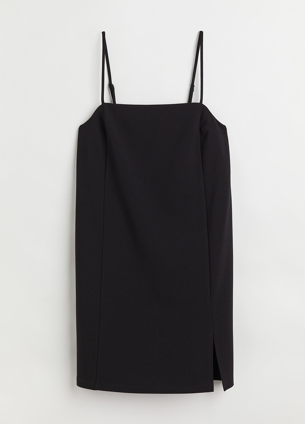 Чорна кежуал сукня H&M однотонна