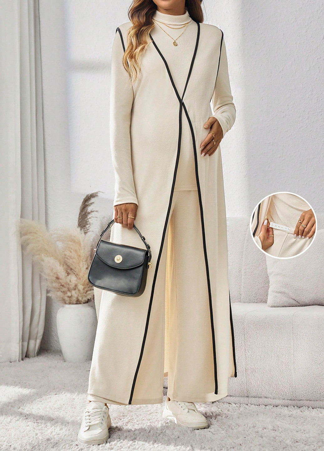 Костюм для вагітних (кардиган, штани) SHEIN (347077468)