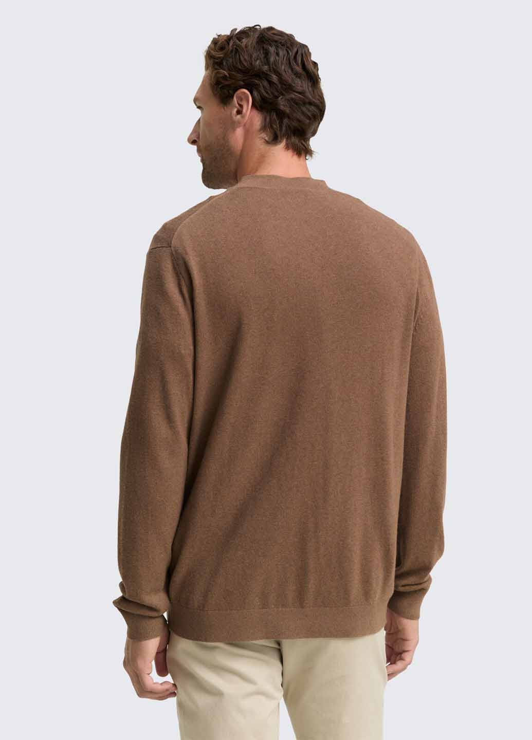 Светло-коричневый демисезонный кардиган Tom Tailor