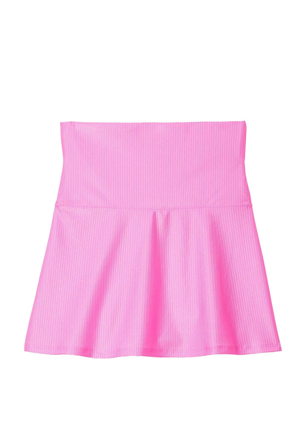 Розовый летний купальник (лиф, трусики, юбка) бандо, раздельный Victoria's Secret