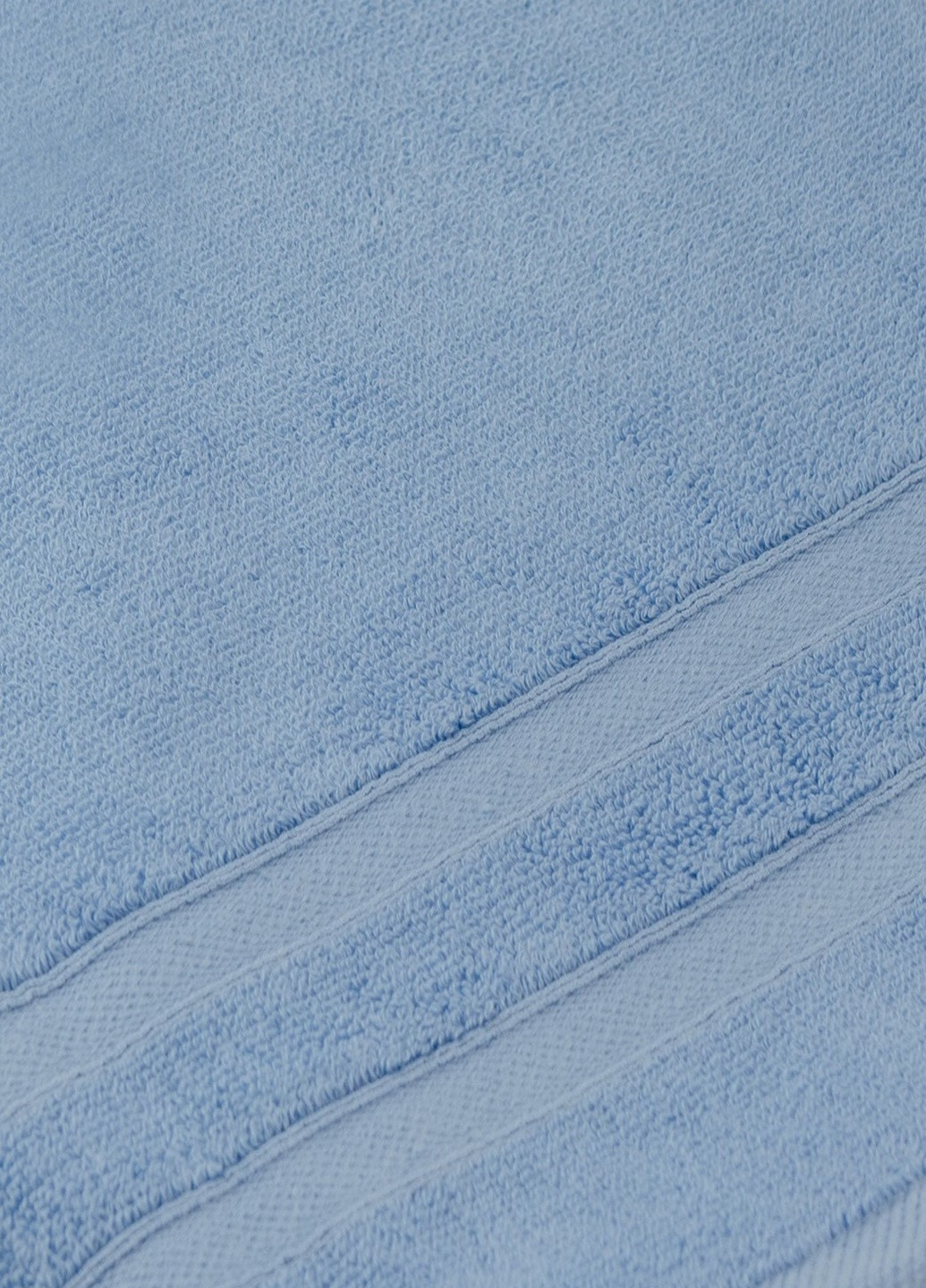 TURComFor турецкое полотенце tc303374686 однотонный голубой производство - Турция