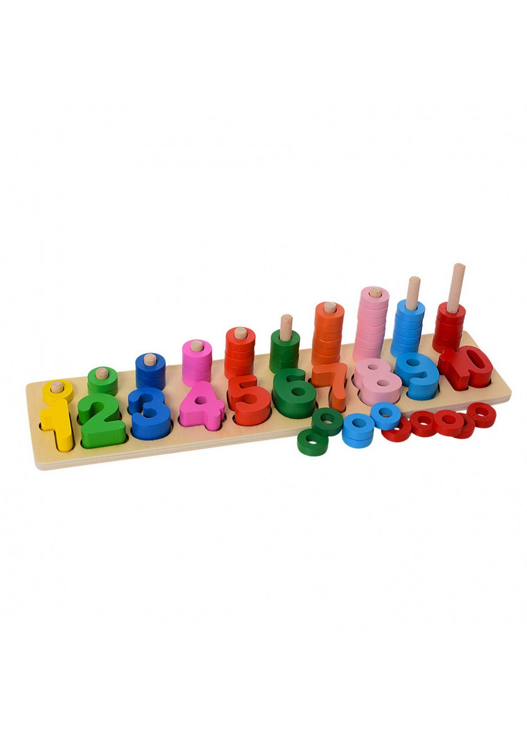 Развивающая игрушка детская деревянная 41х11х11 см Limo Toy (253659570)