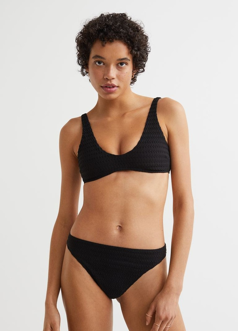 Черные купальные трусики-плавки H&M