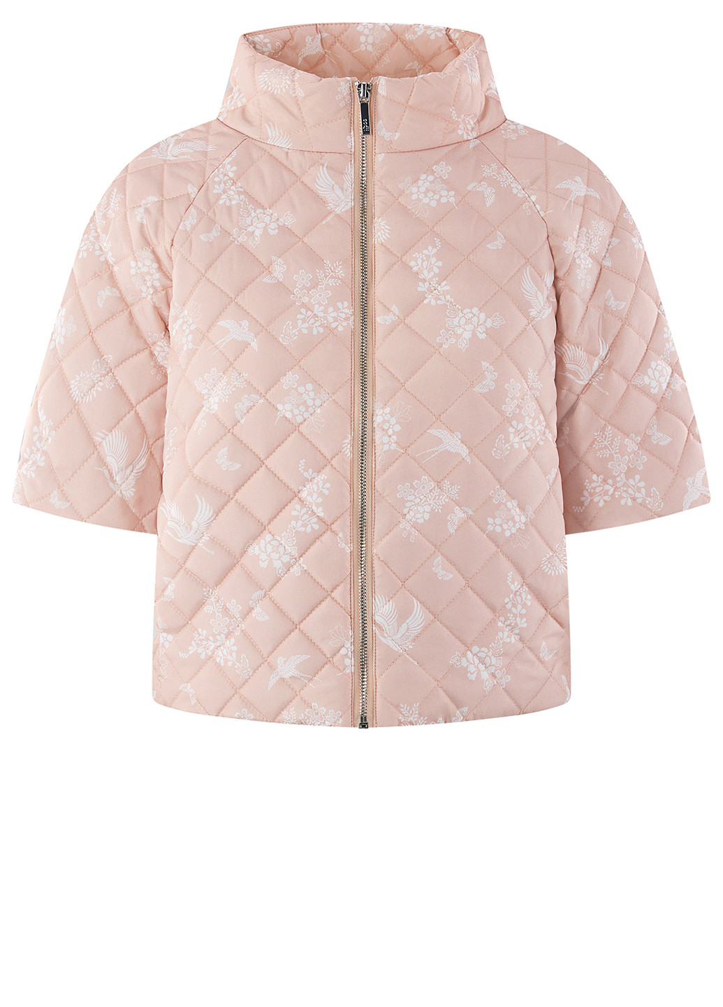 Бледно-розовая демисезонная куртка Oodji